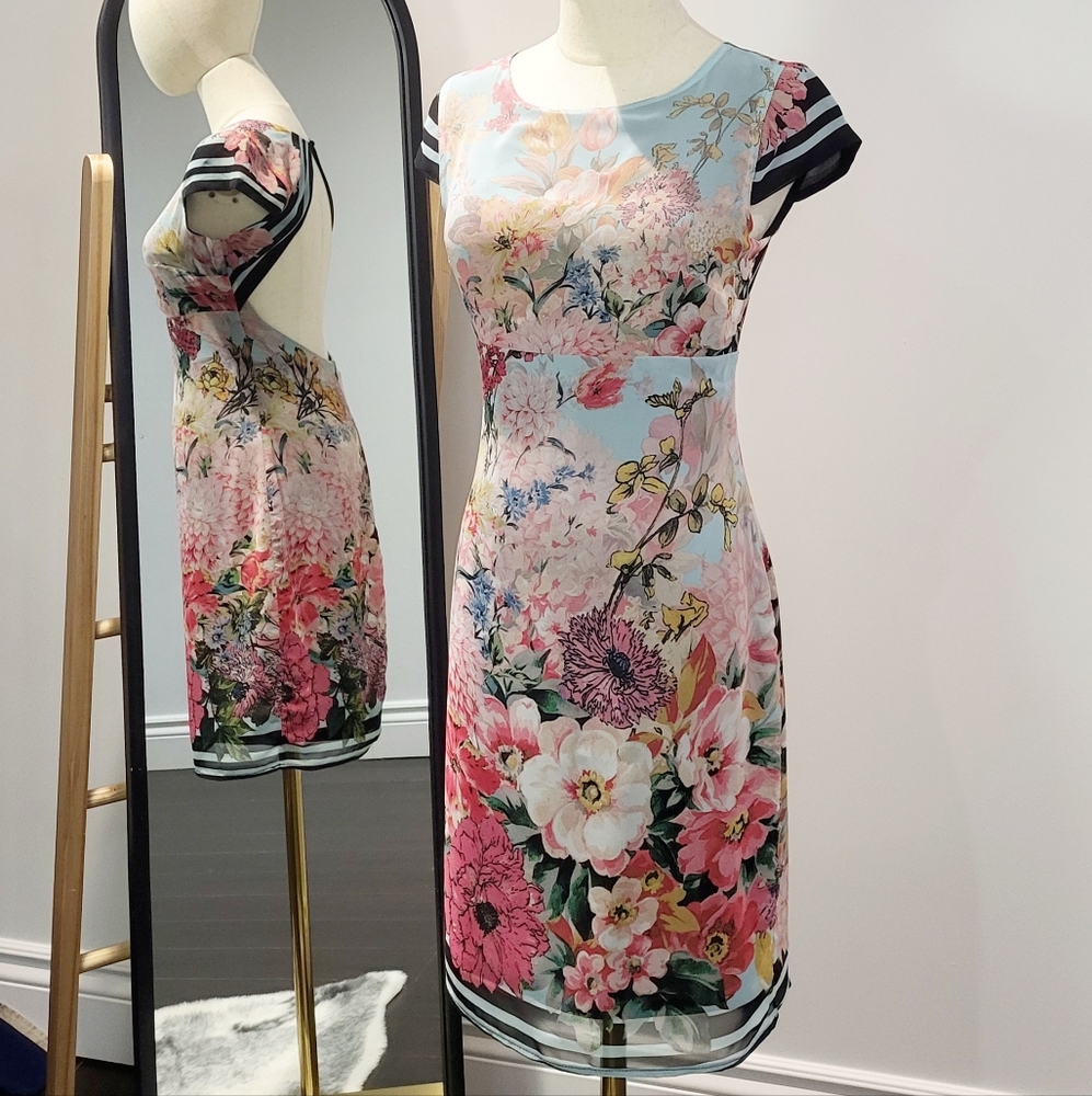 Rubber Ducky dress open back dress silk